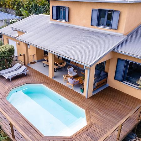 Villa Cactus Avec Piscine Et Vue Mer La Saline Les Bains Exterior photo