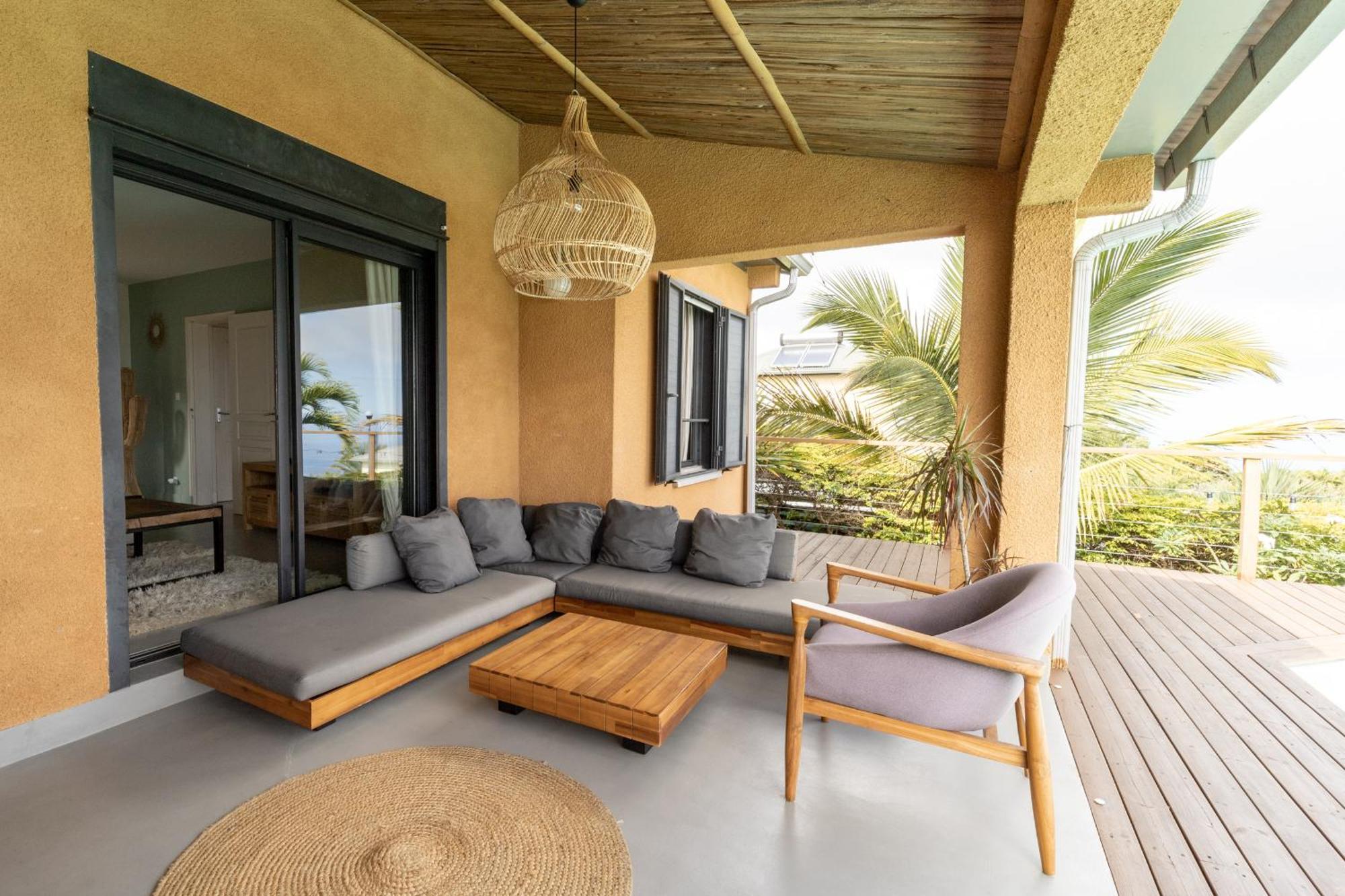 Villa Cactus Avec Piscine Et Vue Mer La Saline Les Bains Exterior photo